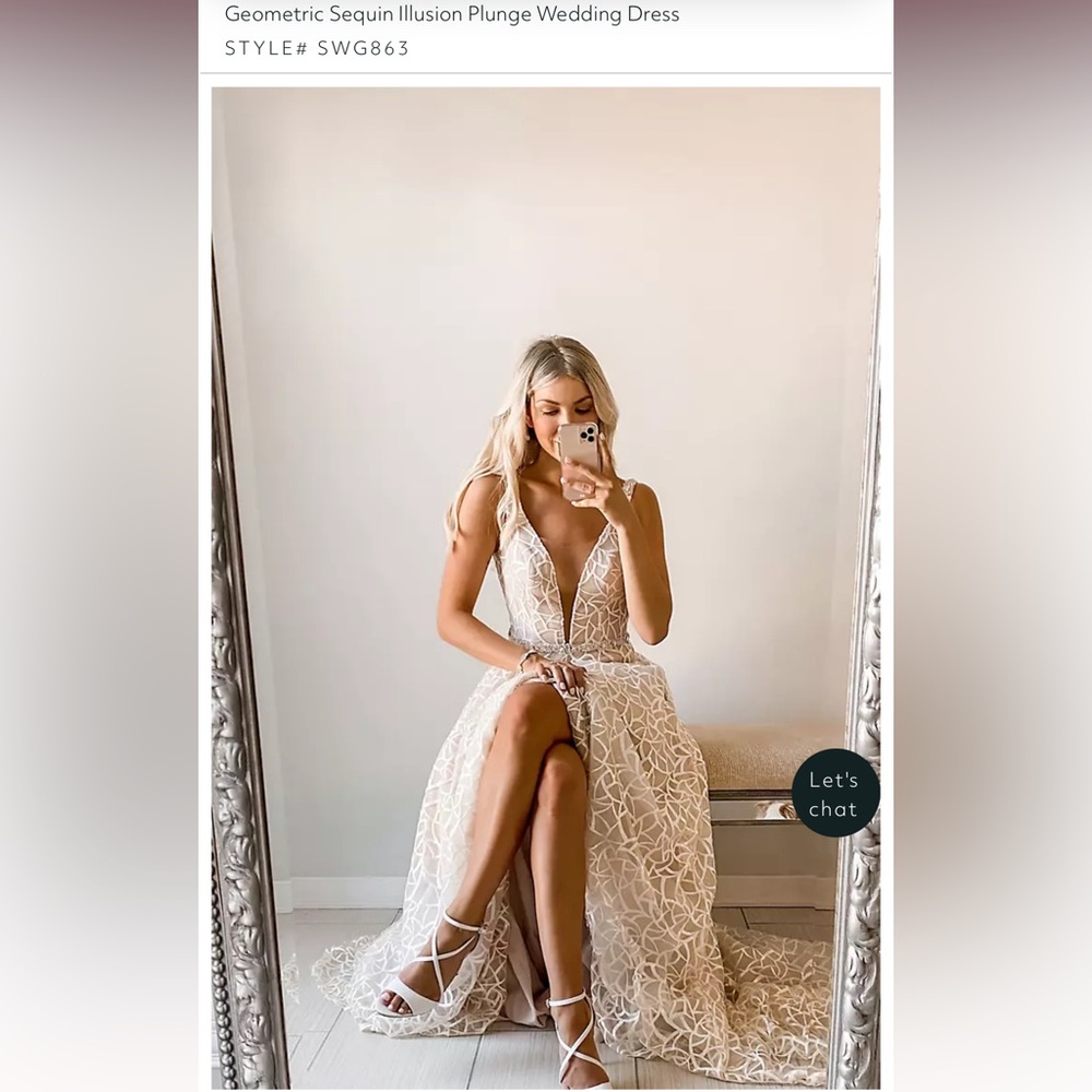 Wedding dress size 4